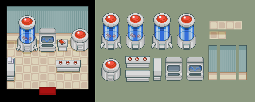 Pokemon Lab Tiles by Aiirenee on DeviantArt