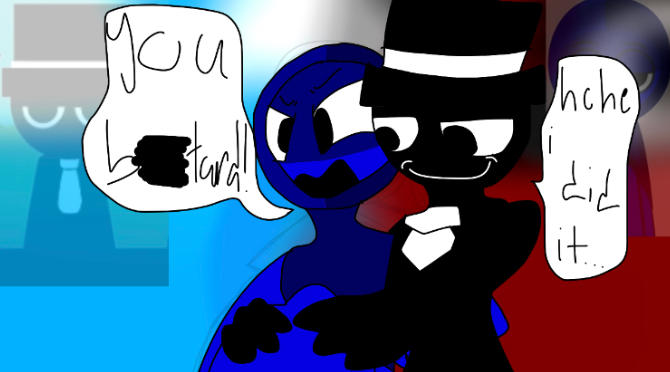 Jevin ate a blueberry pie and his belly inflation! by daringspider3309 ...