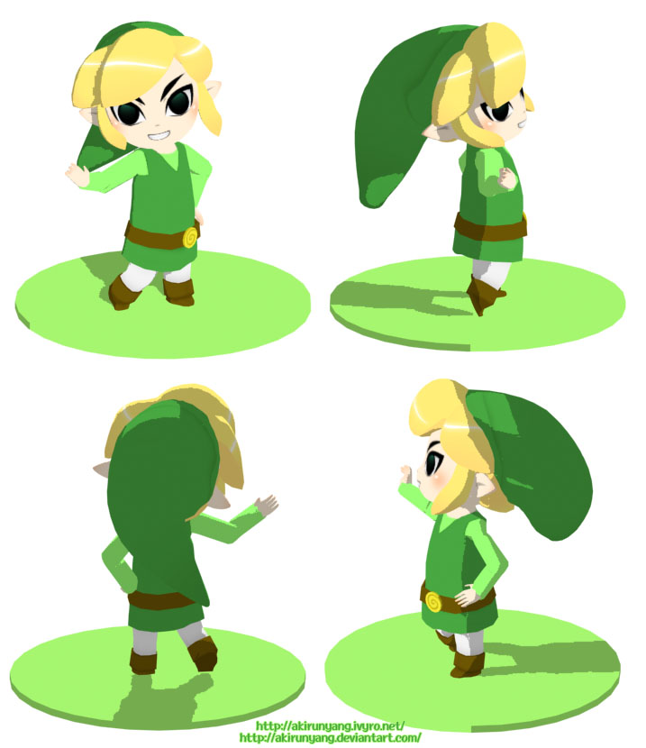 Young Link and Toon Link by sakayaki on DeviantArt