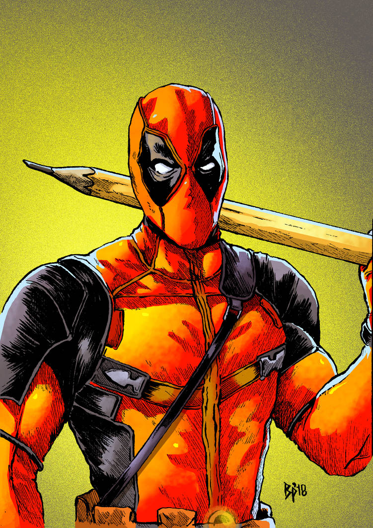 Deadpool Invert Color Deadpool (colors) by ObbArt on DeviantArt