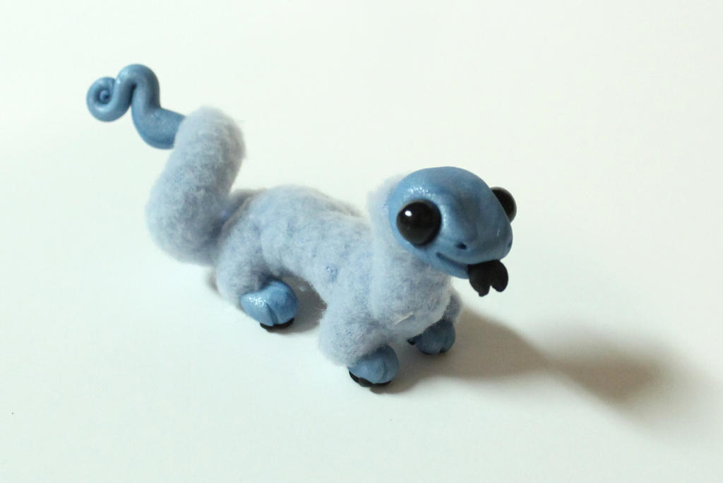 Micro Monster- Light blue Manderdrake- Sold