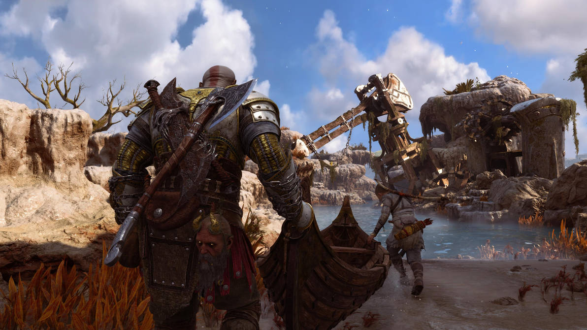 God of War Ragnarok by mqnw on DeviantArt