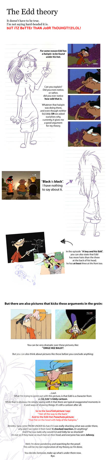 The Edd Without Hat Theory By VampireMeerkat On DeviantArt