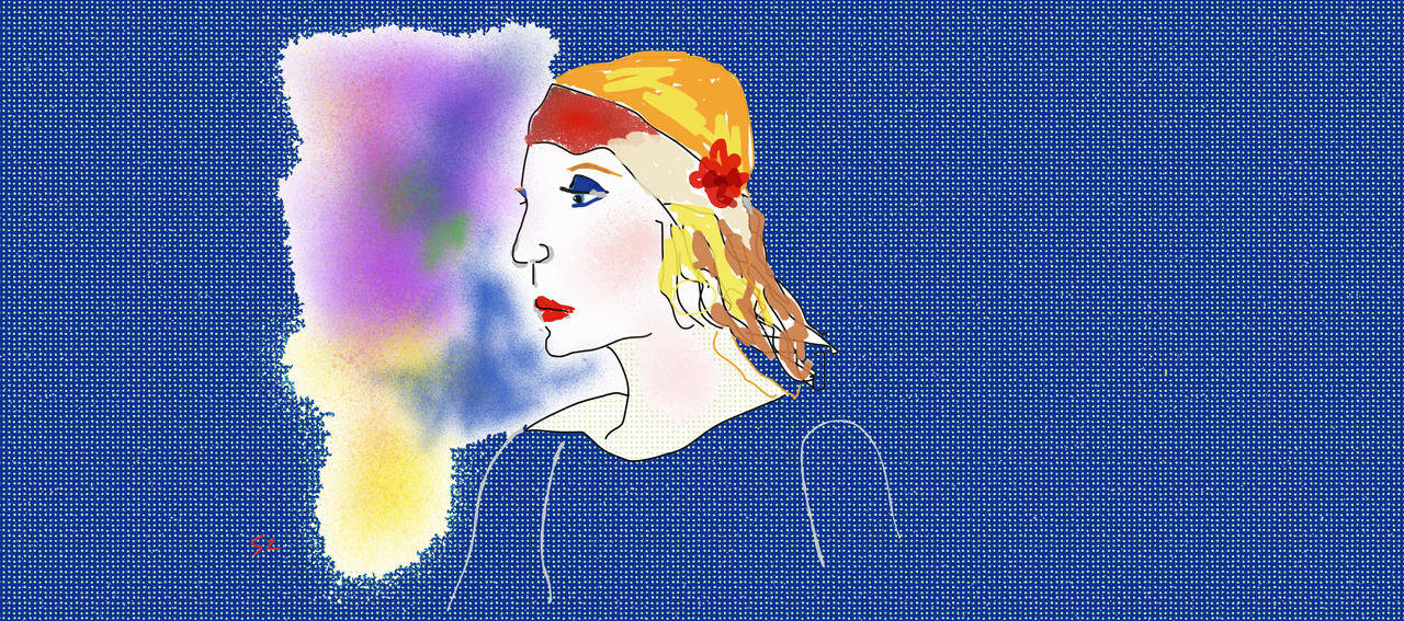 Blue Flapper by samzylstra on DeviantArt