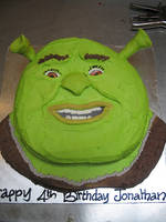 Shrek Cake