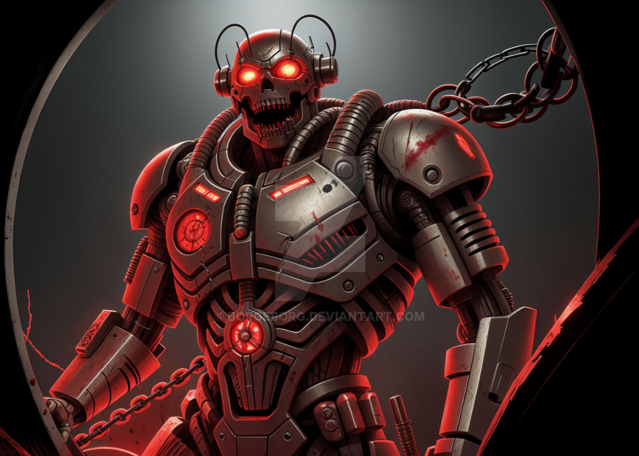 Skull Cyborg By Borgeborg On DeviantArt skull-cyborg-by-borgeborg-on-deviantart