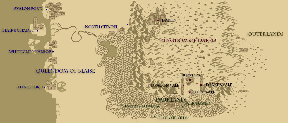 Map by Valinor13 on DeviantArt