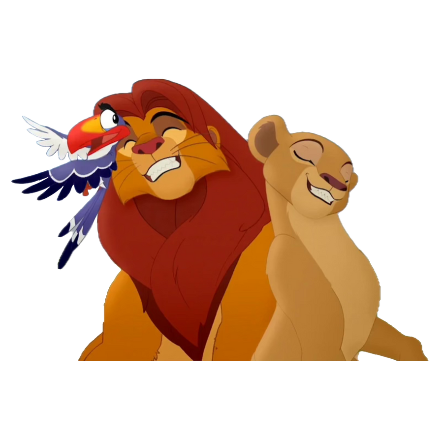 Zazu, Simba, Nala by HeroicResources on DeviantArt