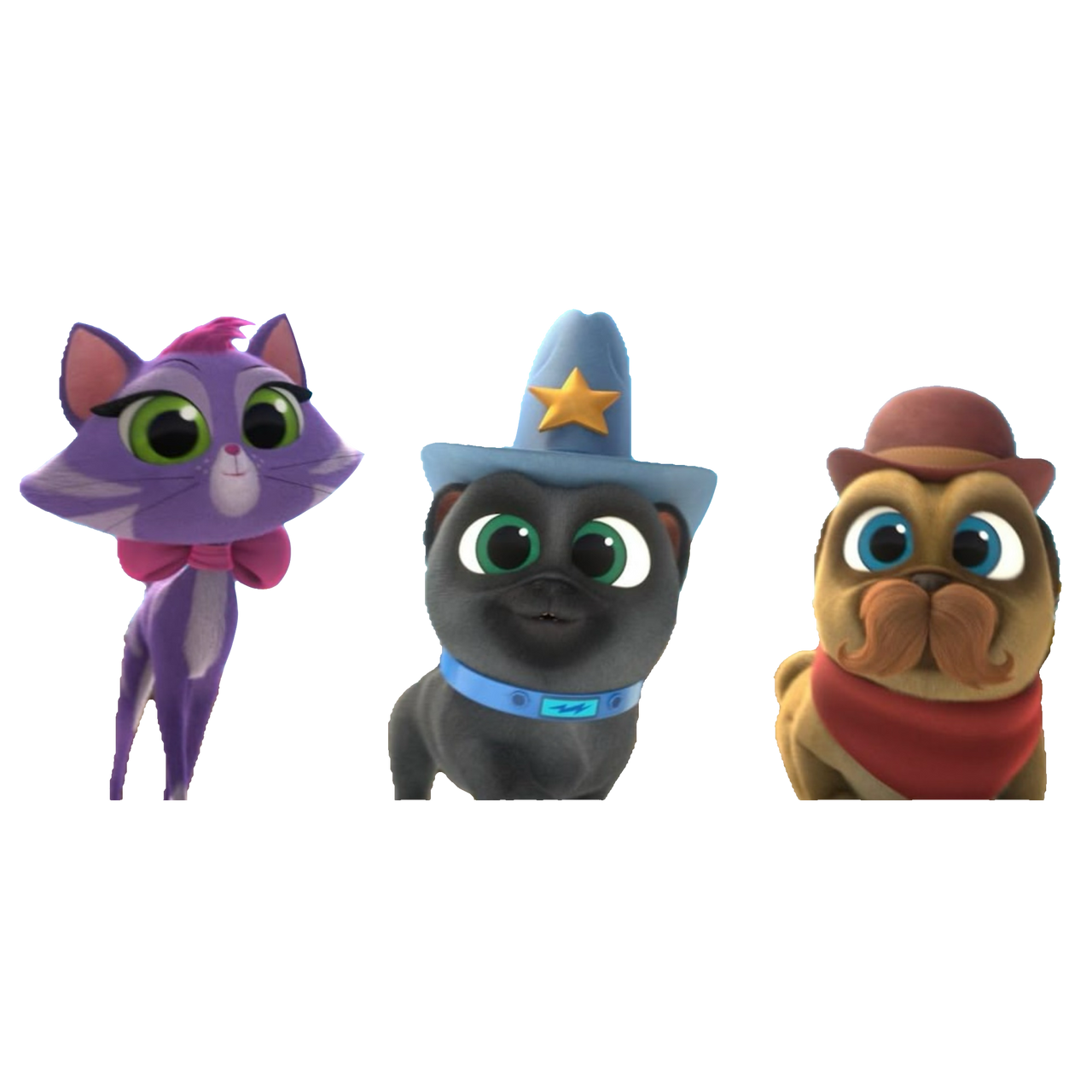 Hissy, Bingo and Rolly by HeroicResources on DeviantArt