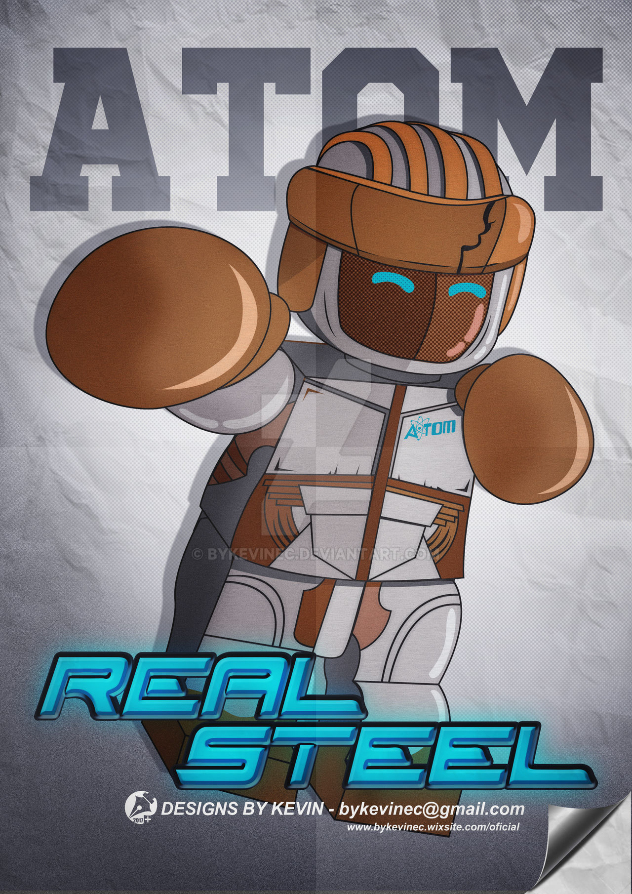 Atom (Real Steel) by bykevinec on DeviantArt