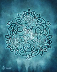 Celtic Dolphins Knotwork