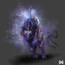 Prehistoric Asari Riding Beast - Mass Effect