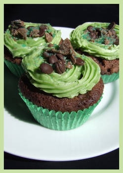 Mint Chocolate Cupcakes