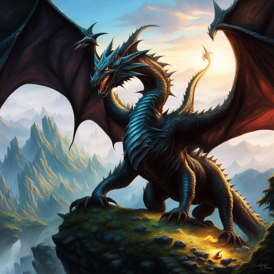 Gorgeous-otherworld-high-definition-alive-dragon-c by Omarjsh on DeviantArt
