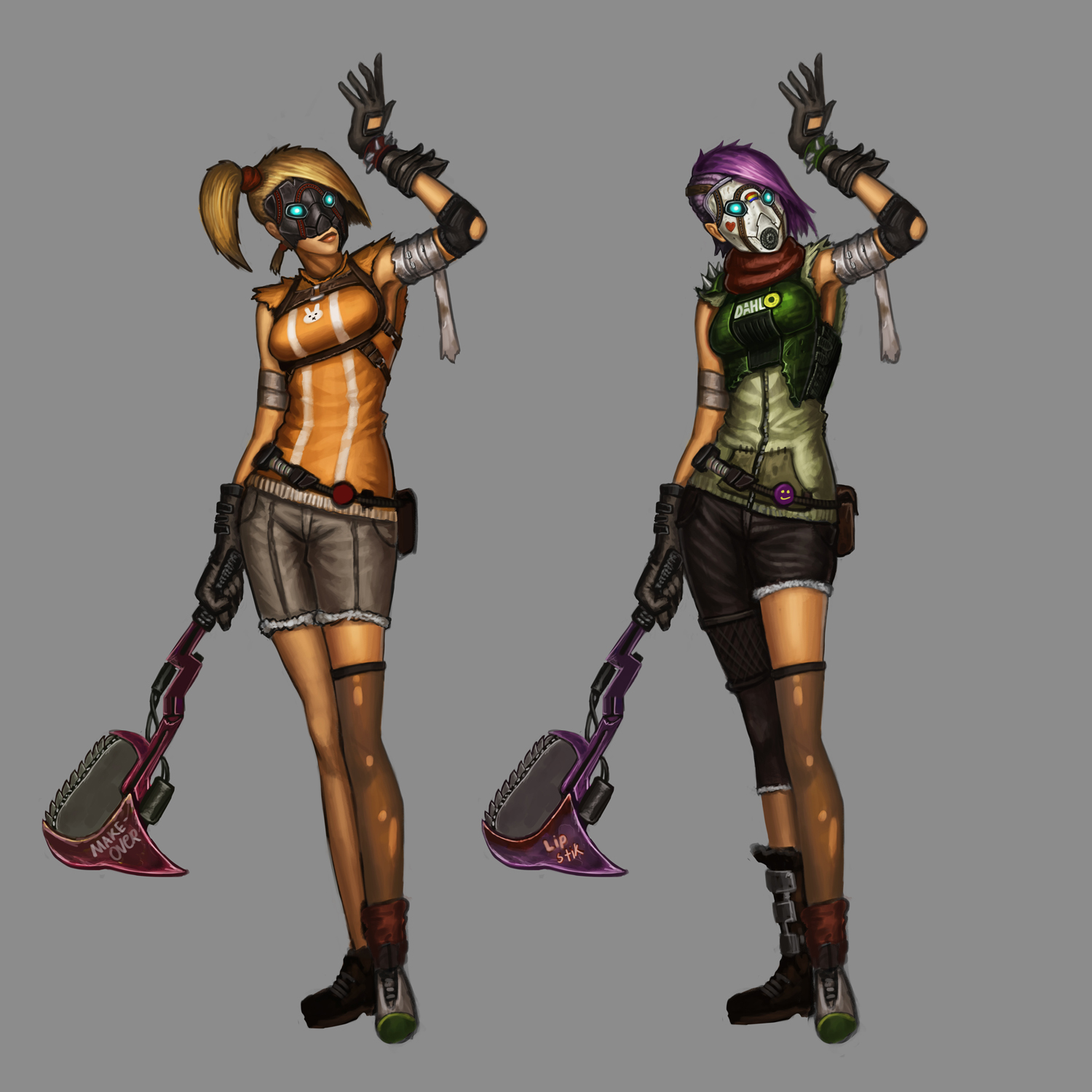 Borderlands Fan Concept - Female Bandits