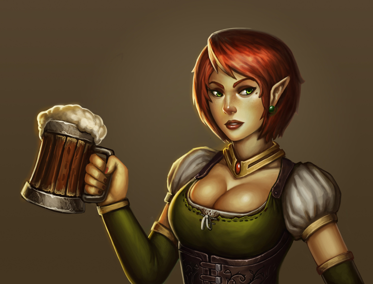 Fantasy Bar Maid