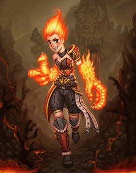 A Fire Mage