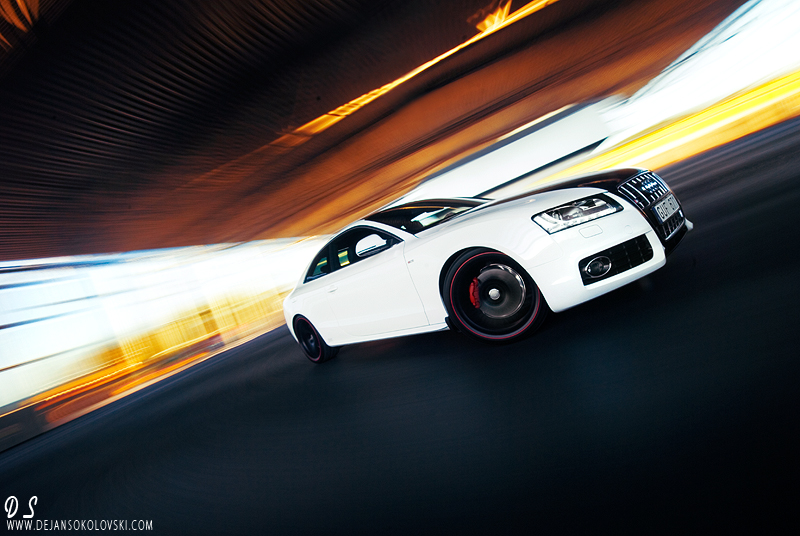 AUDI A5 ABT - colors speeding