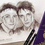 Fred and George Weasley sketch