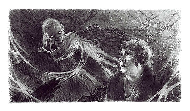 HOBBIT- CHAPTER 5: Riddles in the Dark by Michelle-Winer on DeviantArt