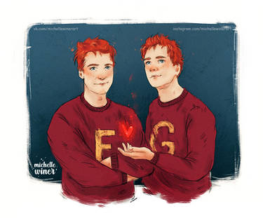 Fred and George Weasley