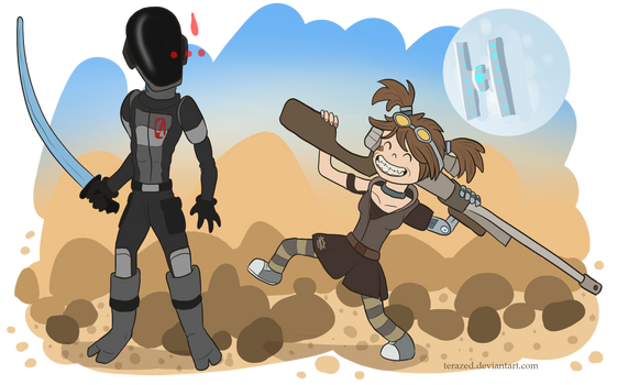 Borderlands 2 chibi team