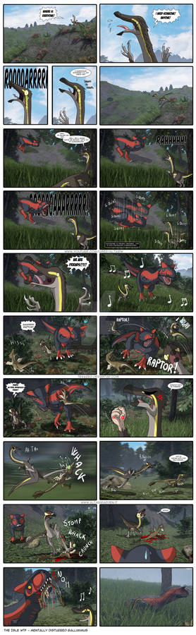 TI WTF - Mentally Disturbed Gallimimus