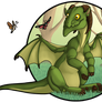 Zinnia the dragon for NairaNorica