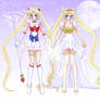 Sailor Moon and Serenity