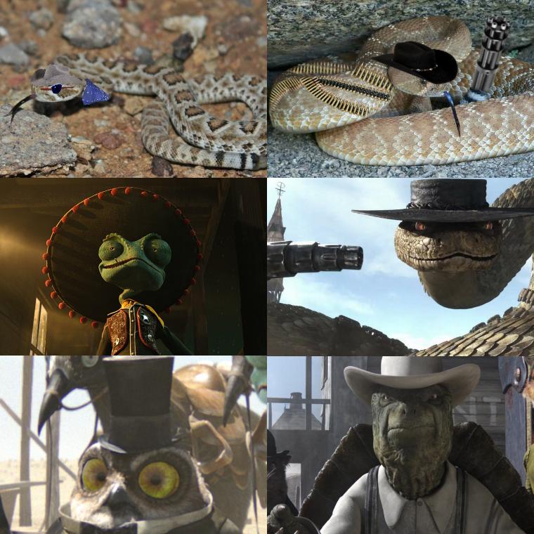 Important characters if Daniel was in RANGO by DragonPatrol95 on DeviantArt