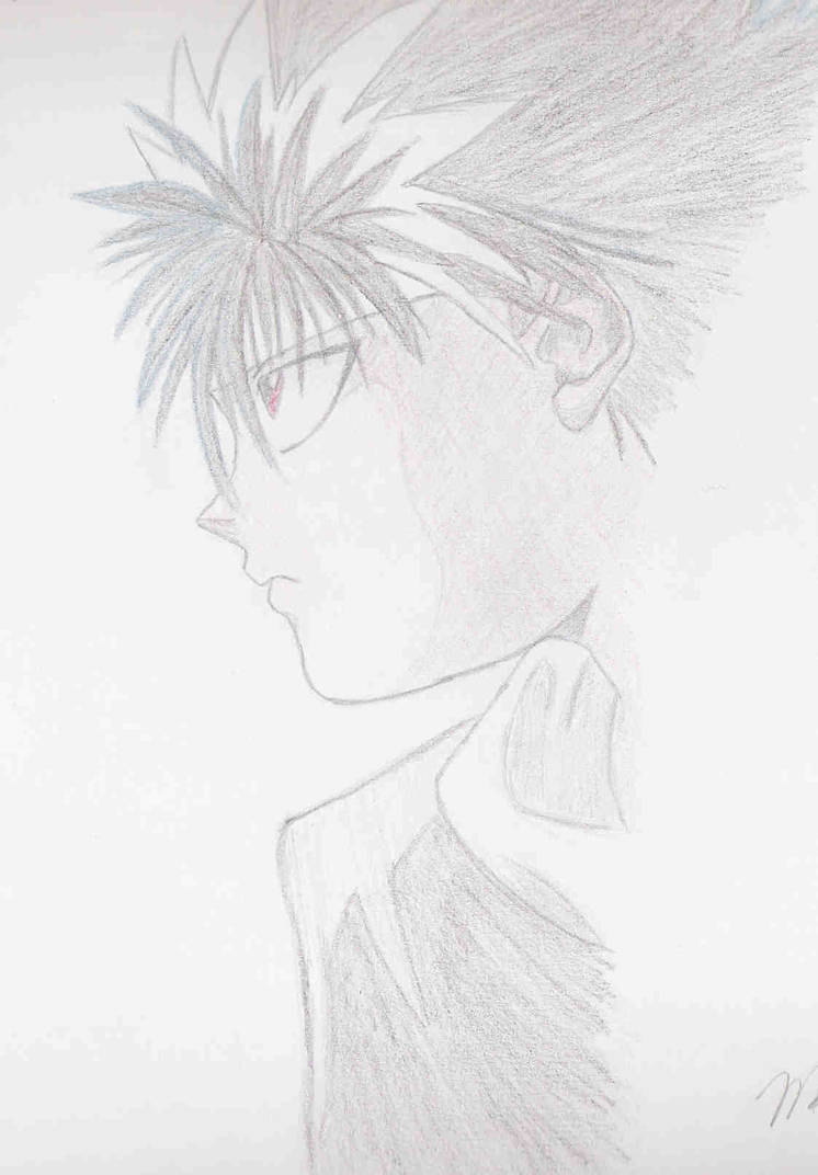 Shadow and Light 2 - Hiei by ilikeceeereal on DeviantArt