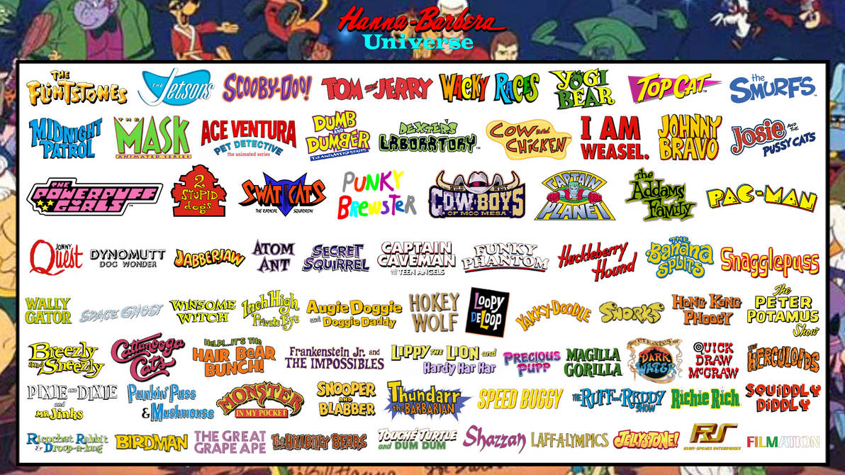 Hanna Barbera Universe (Mooniverse) by Aesthetic-Moon-Wave on DeviantArt