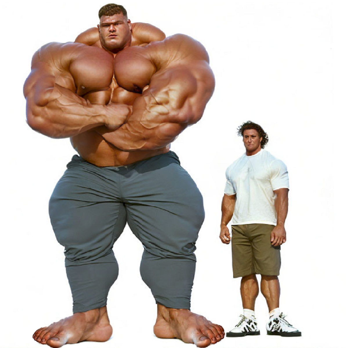 Body Ringed Man Deviantart Giant Bodybuilder Comparison by Omnious4555 on DeviantArt