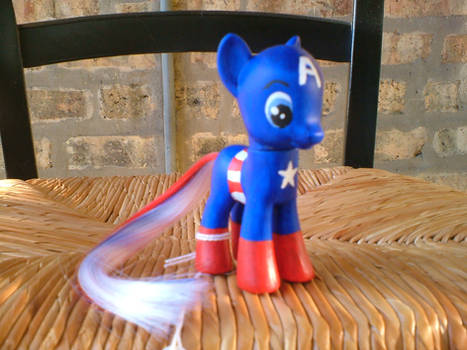 MLP Custom: Captain America (Equestria?)