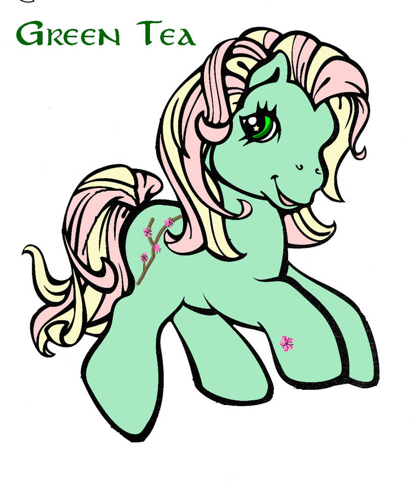 Mlp Tea Vector MLP Custom : Green Tea by marienoire on DeviantArt