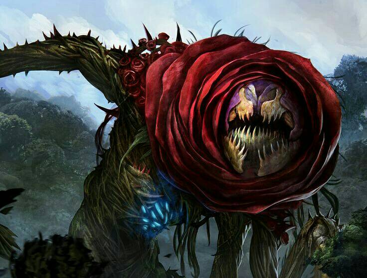 Biollante rose by PGMONSTERCHANNEL on DeviantArt