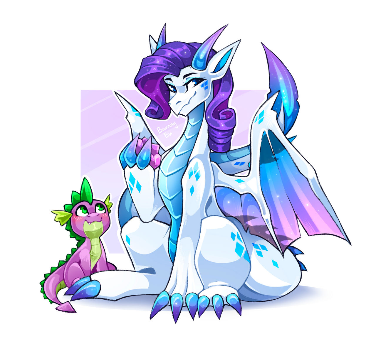 Puffed Rarity Deviantart Rarity! by BuvanyBu on DeviantArt