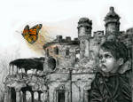 Wanderer Amidst Ruins by MGancarz