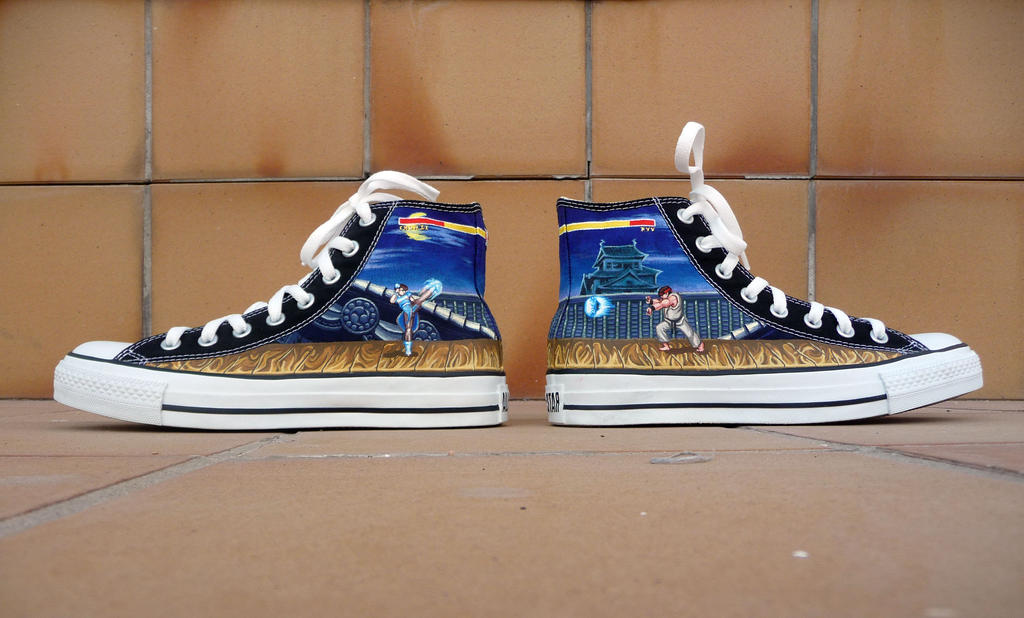 Street Fighter Converse chucks