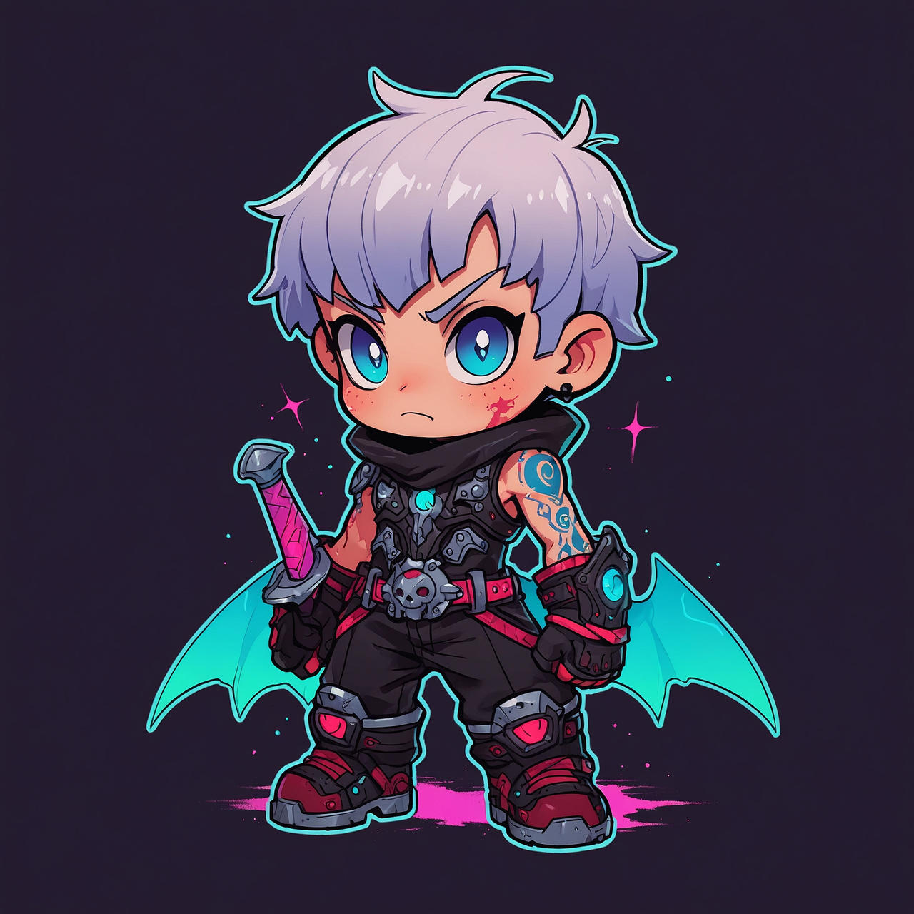 MINI CHARACTER DESIGN by SuperDarkFantasy on DeviantArt