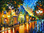 On the Way to Morning by Leonid Afremov