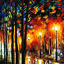 Lonely Park by Leonid Afremov