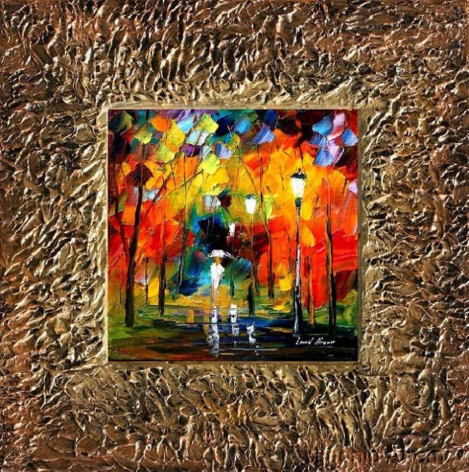 Afremov FALL PARK - Framed Ori