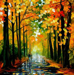 THE RAIN IS GONE by Leonid Afremov