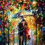 Kiss by Leonid Afremov