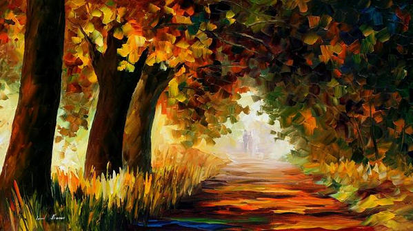 Under The Arch Of Autumn by Leonid Afremov
