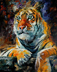 Siberian tiger by Leonid Afremov