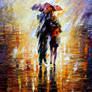 Together in the storm by Leonid Afremov