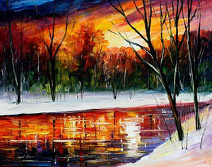 Winter Spirit by Leonid Afremov