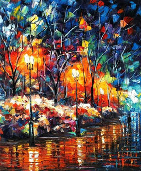 Sweet light by Leonid Afremov